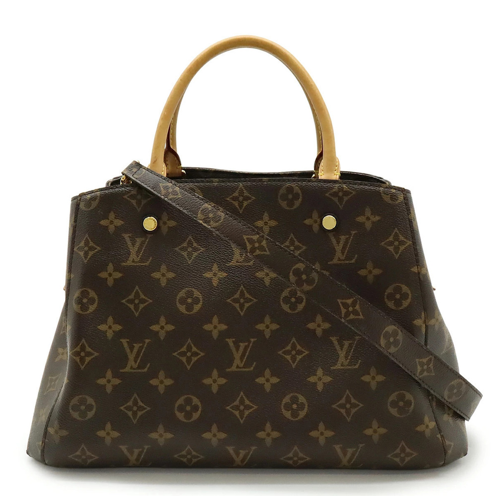 LOUIS VUITTON Monogram Montaigne 2way Shoulder Bag Hobo